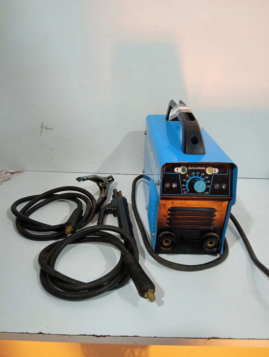 Soldador Marca Gama Modelo Arc-200 Usado En Buen Estado Acc Dos Pinzas Negativa Y Positiva