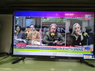 Televisor Led Convencional De 32 '' Marca Tokyo Modelo Tvtok32ledzd1-N Usado En Buen Estado Sin Control Sin Caja Acc PatitasUsbHdmi