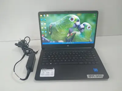 Notebook Marca Hp Modelo 14-Dq052la Procesador Intel Celeron Memoria Ram 4 Gb Disco Duro 118 Gb Generacion 11 Acc Cargador