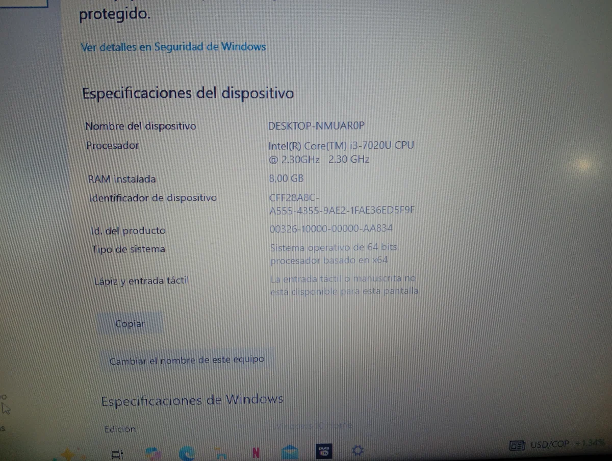 Foto 3 de Notebook Marca Hp Modelo 14-Dq052la Procesador Intel Celeron Memoria Ram 4 Gb Disco Duro 118 Gb Generacion 11 Acc Cargador
