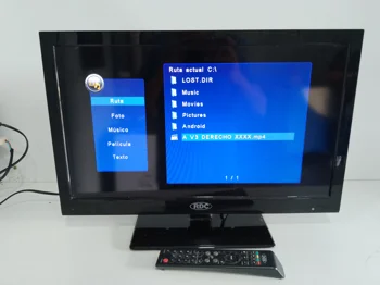 Televisor Led Convencional De 24 '' Marca Rdc Modelo P-Led2418 Usado En Buen Estado Con Control Sin Caja Acc Base De Plastico