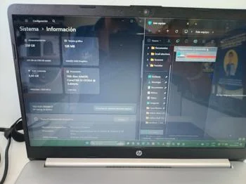Foto 2 de Notebook Marca Hp Modelo 15dy2059la Procesador Intel Core I3-1115g4 Memoria Ram 8 Gb Disco Duro 237 Gb Generacion 11 Acc CargadorTeclado Numerico