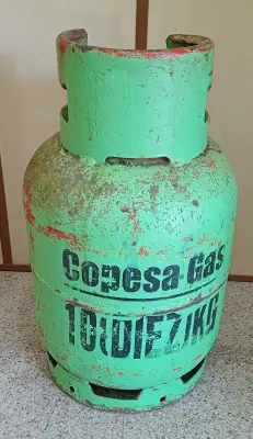 Garrafa Cap 10 Kg. Marca Copesa Gas Usado En Buen Estado Color Verde Acc No Tiene
