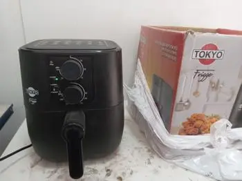 Fritadora Marca Tokyo Modelo Edtokafryer5 Usado En Buen Estado Acc Recipiente Para AlimentosEn Caja