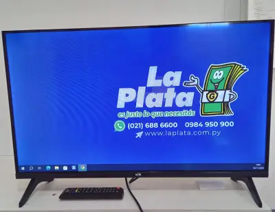 Televisor Led Convencional De 32 '' Marca Win Modelo Win32fn Usado En Buen Estado Con Control Sin Caja Acc: Con Par De Patitas Y Cable Power