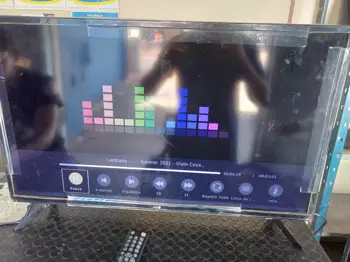 Televisor Led Convencional De 32 '' Marca Jam Modelo Ja32hd Usado En Buen Estado Con Control Sin Caja Acc: Par De Patitas
