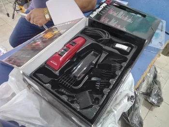 Foto 3 de Maquina De Cortar Cabello Marca Babyliss Modelo Fx811py Acc Cargador Peinetas