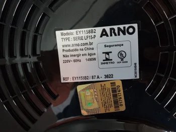 Foto 3 de Fritadora Marca Arno Modelo Ey1158b2 Usado Con Desgaste Acc Perillas Para El Tiempo Y Temperatura