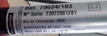 Foto 3 de Bordeadora De Cesped Marca Tramontina Modelo Ap1000t Usado En Buen Estado Acc Cabezal C/ NylonProtectorManija