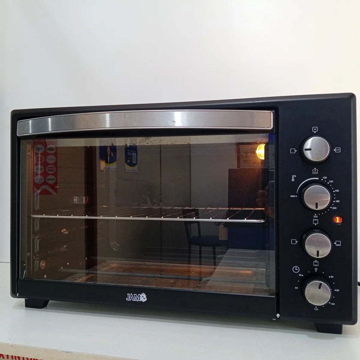Horno Marca Jam Litros 42 Modelo Dn42e-Rml Usado En Buen Estado Acc Con Parrila