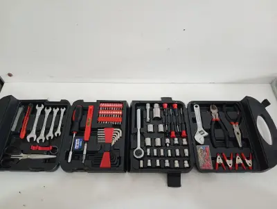 Caja De Herramientas Marca Nappo Modelo No Tiene Usado En Buen Estado Acc En Maletin De Color Negro