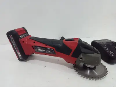 Pulidora Marca Einhell Modelo Te-Ag Tamaño Mediano Usado En Buen Estado Acc DiscoBateria Cargador
