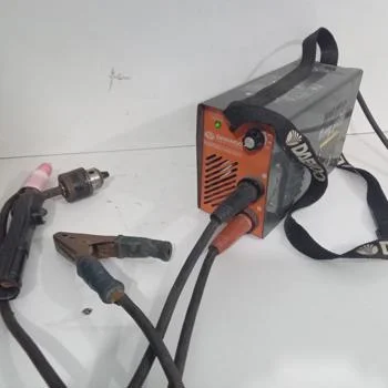 Soldador Marca Daewoo Modelo Minidw220 Usado En Buen Estado Acc Dos Pinza