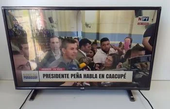 Televisor Led Smart De 32 '' Marca Jam Modelo Sk32e10 Sin Control Usado En Buen Estado Acc No Tiene