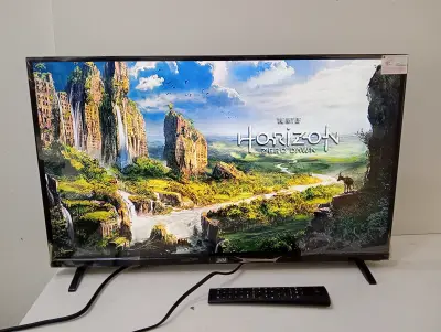 Televisor Led Convencional De 32 '' Marca Jam Modelo Fisdb Usado En Buen Estado Con Control Sin Caja Acc Patitas Flojas