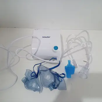 Nebulizador Marca Aspen Modelo Br-Cn176 Usado En Buen Estado Acc Dos Mascarillas Y Manguerita