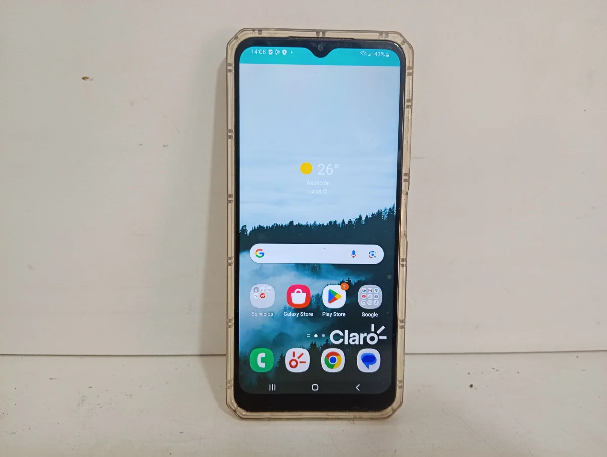 Celular Marca Sansung Modelo Sm-A226br/N Memoria Ram No Tiene Gb Almacenamiento Interno 128 Gb Acc Con Estuche Trasparente