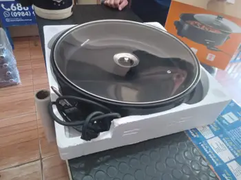 Pizzera Marca Mega Star Modelo Pz410 Usado En Buen Estado Acc Tapa De Vidrio