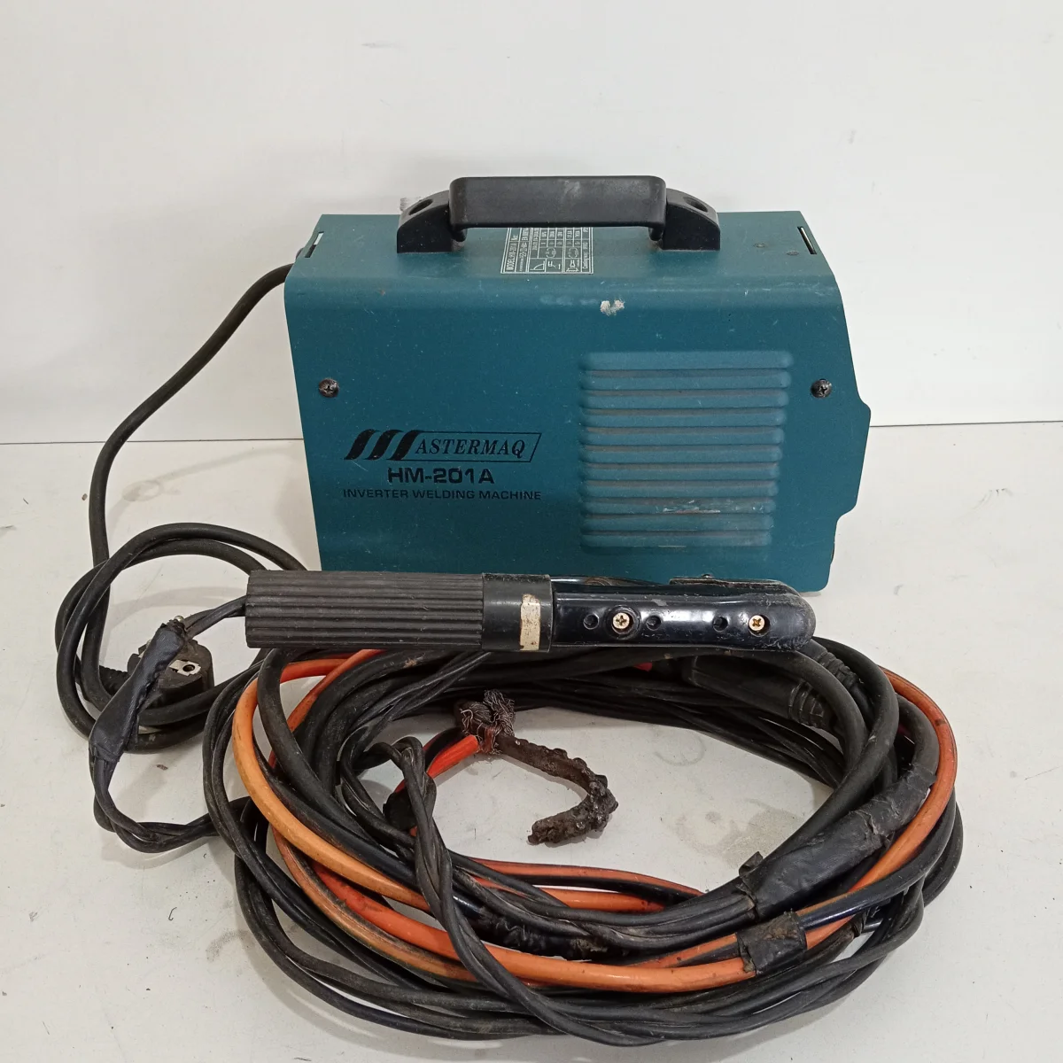 Soldador Marca Astermaq Modelo Hm-201a Usado En Buen Estado Acc Con Pinza Negativo Desgastado Y Pinza Positivo