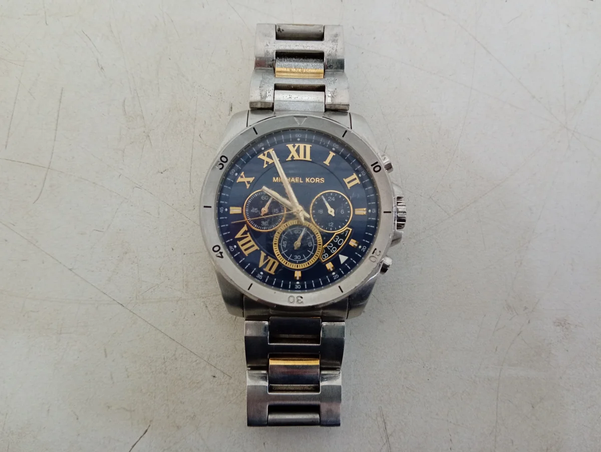 Reloj Para Caballero Marca Michael Kors. Modelo 251702 Usado En Buen Estado Acc Con Fechero