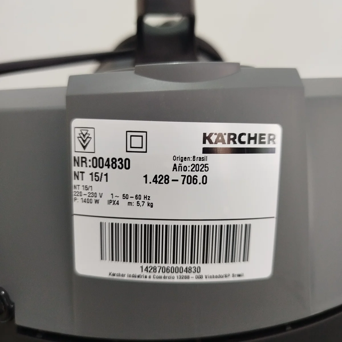 Foto 3 de Aspiradora Marca Karcher Modelo Nt15/1 Nuevo Sin Uso Acc No Tiene