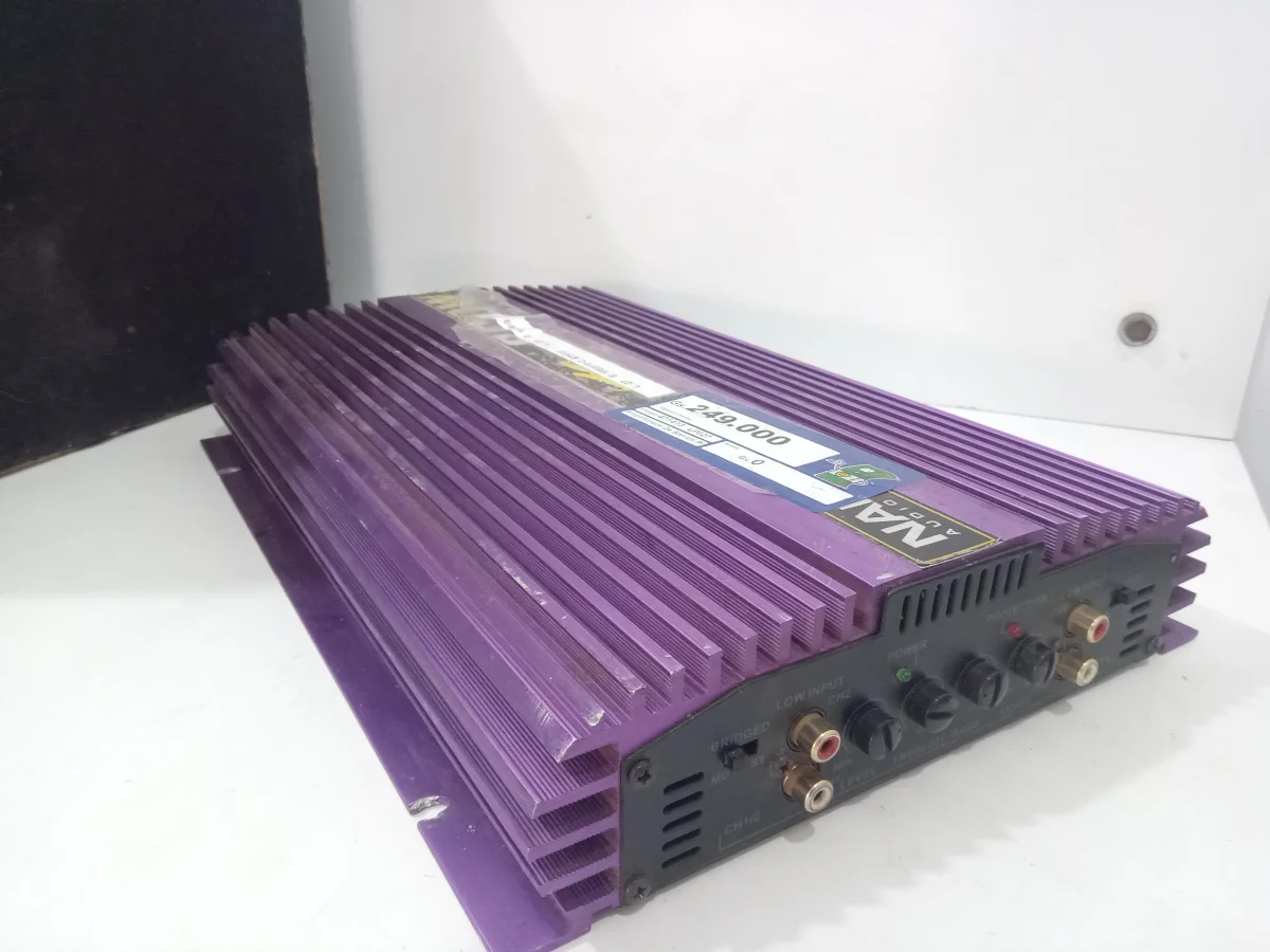 Foto 2 de Amplificador De Sonido P/ Automovil Marca Napoli Modelo Nlp610gx Usado En Buen Estado Acc No Tiene