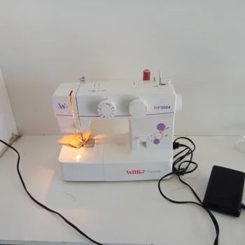 Maquina De Coser Familiar Marca Wilpex Modelo Wp3004 Usado En Buen Estado Acc Pedal Y Bobina