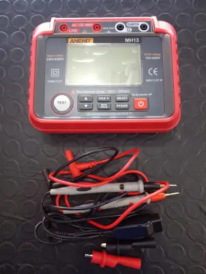Tester Digital Marca Aneng Modelo Mh13 Usado En Buen Estado Con No Tiene Acc Cables Medidores Positivo Y Negativo