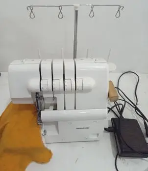 Maquina De Coser Familiar Marca Silvercrest Modelo Son 90 A1 Usado En Buen Estado Acc C/ Pedal Porta Hilos