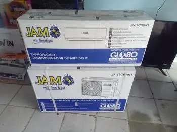 Aire Acondicionado Tipo Split Marca Jam Potencia Btu 12.000 Con Kit Instalacion Con Control Modelo Jf-12chrn1 Nuevo Sin Uso Con Caja Acc No Tiene