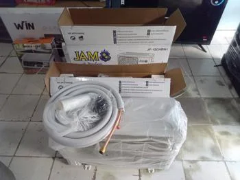Foto 2 de Aire Acondicionado Tipo Split Marca Jam Potencia Btu 12.000 Con Kit Instalacion Con Control Modelo Jf-12chrn1 Nuevo Sin Uso Con Caja Acc No Tiene