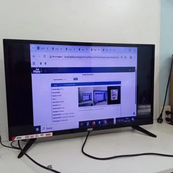 Foto 3 de Televisor Led Convencional De 32 '' Marca Aoc Modelo Le23m1370 Usado Con Desgaste Sin Control Sin Caja Acc Dos Patitas