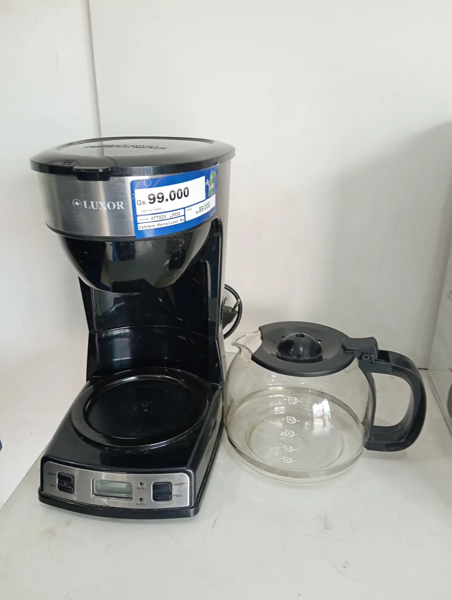 Foto 3 de Cafetera Marca Luxor Modelo Lx-7858 Usado En Buen Estado Acc Jarra De Plastico