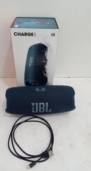 Speaker Potencia Watts No Tiene Marca Jbl Sin Control Modelo Charge 5 Usado En Buen Estado Con Caja Acc C/ Cable UsbC/ Manual En Caja