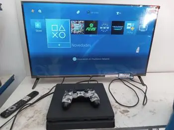 Juego Electronico Ps4 Marca Sony Modelo Cuh2015a Disco Duro : 500 Gb Con Control Sin Caja Usado En Buen Estado Acc: 1 Cable Hdmi 1 Control Comentario: Sin Cable Usb