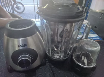 Licuadora Marca Raf Modelo R.295 Velocidades Usado En Buen Estado Acc Jarra De Vidrio