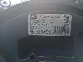 Foto 3 de Licuadora Marca Raf Modelo R.295 Velocidades Usado En Buen Estado Acc Jarra De Vidrio