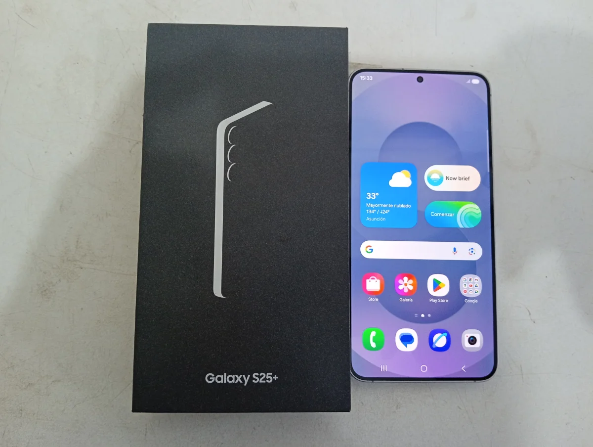 Celular Marca Samsung Modelo Galaxy S25+ Memoria Ram 12 Gb Almacenamiento Interno 256 Gb Acc Caja