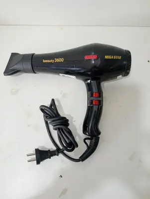 Secador De Pelo Marca Mega Star Modelo Sc226 Usado En Buen Estado Acc Pico Difusor