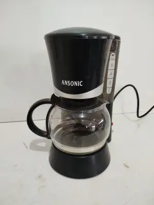 Cafetera Marca Ansonic Modelo Cp-2011 Usado En Buen Estado Acc Con Jarrita De Vidrio Reservorio De Agua