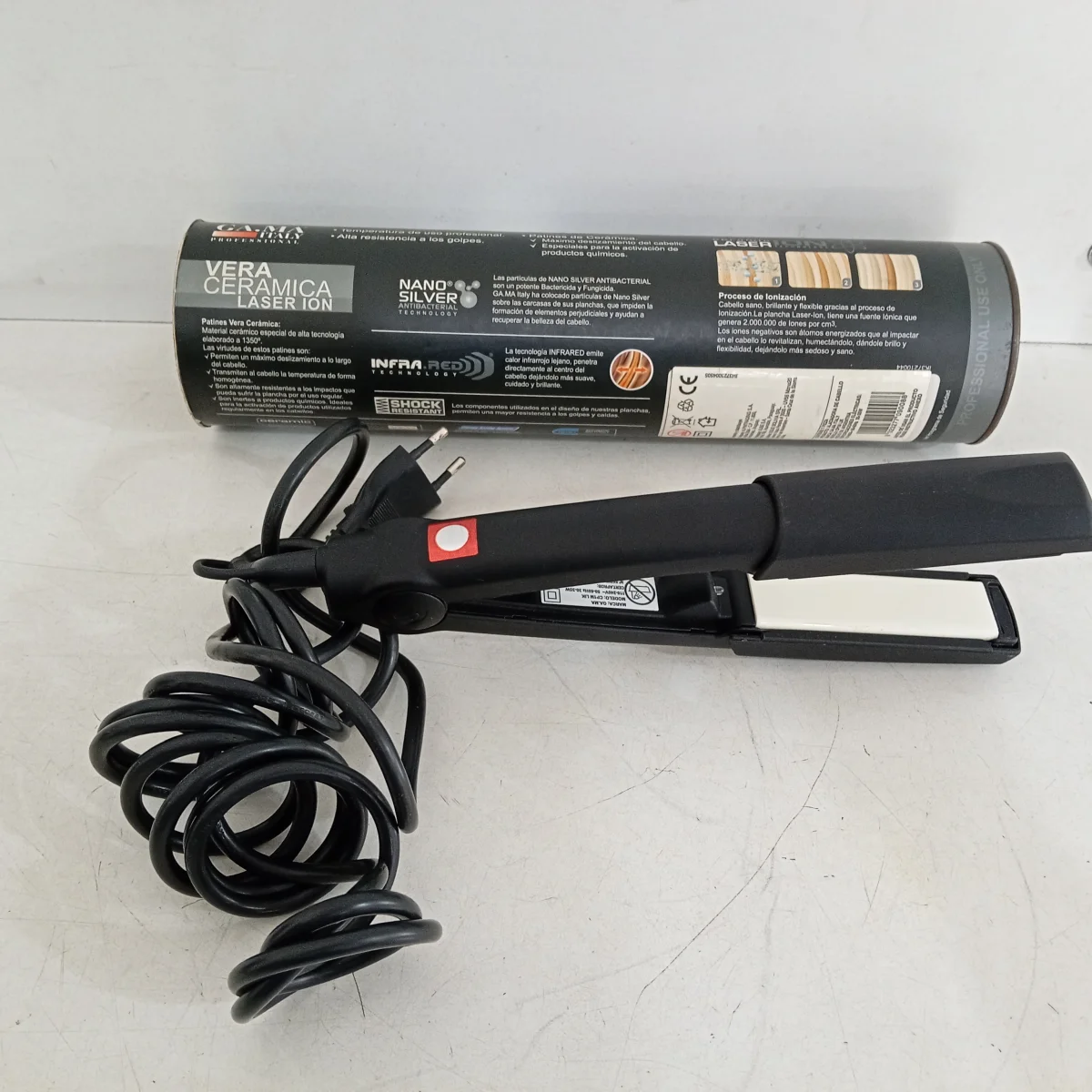 Foto 3 de Planchita Para Cabello Marca Gama Modelo Cp1m Lik Usado En Buen Estado Acc No Tiene
