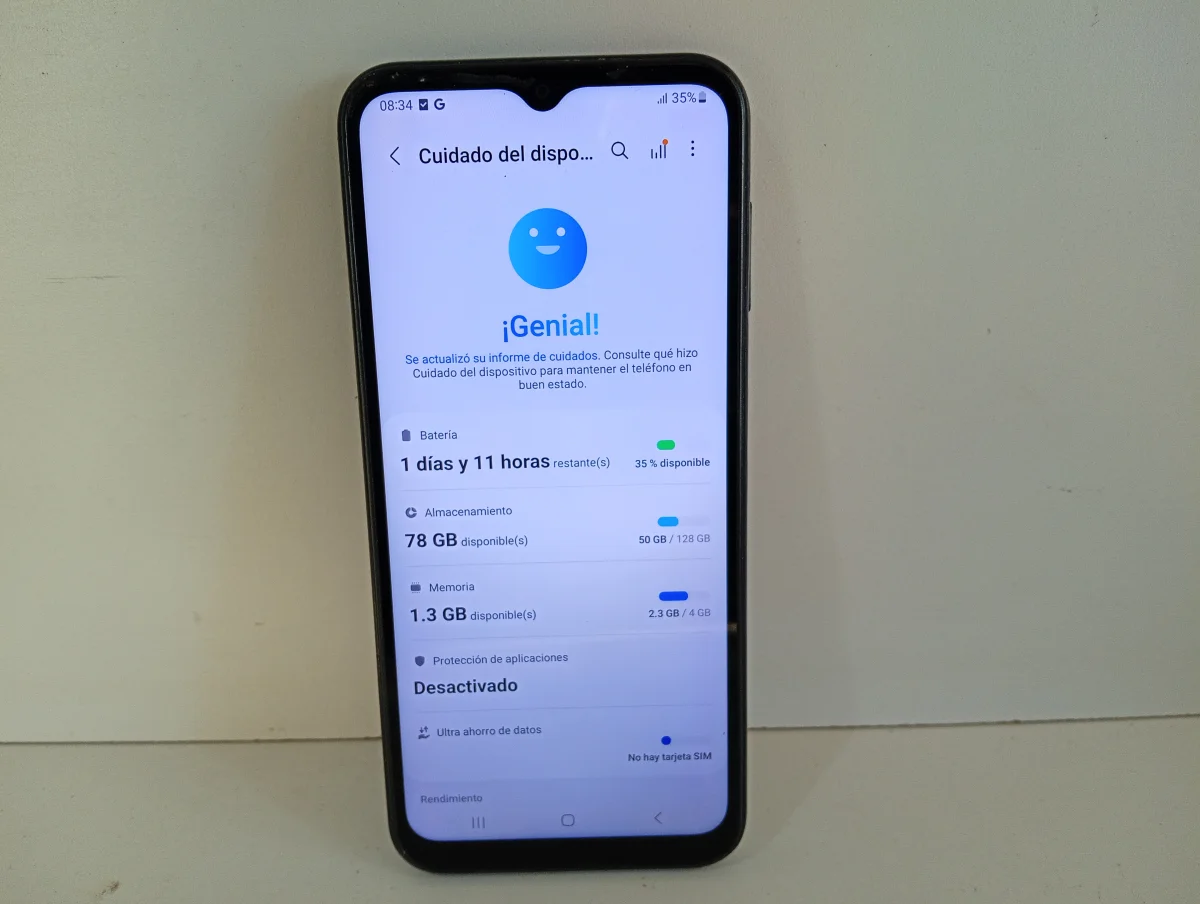 Foto 2 de Celular Marca Samsung Modelo Sm-4145m/Sd Galaxy A14 Memoria Ram 4 Gb Almacenamiento Interno 128 Gb Acc No Tiene