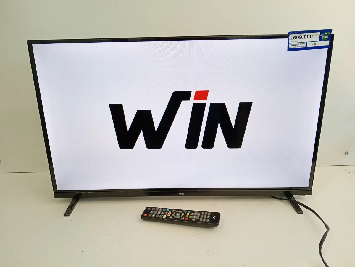 Televisor Led Smart De 32 '' Marca Win Modelo 32fs Con Control Usado En Buen Estado Acc Con Control