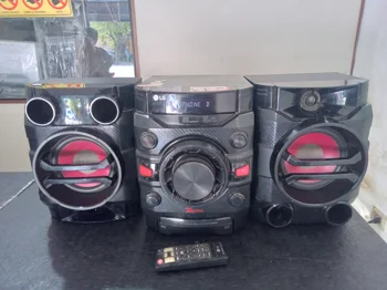 Equipo De Sonido Marca Jg Con Control Modelo Cm430 Usado En Buen Estado Acc Dos Parlantes UsbDisco FmAmBt