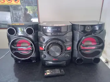 Equipo De Sonido Marca Jg Con Control Modelo Cm430 Usado En Buen Estado Acc Dos Parlantes UsbDisco FmAmBt