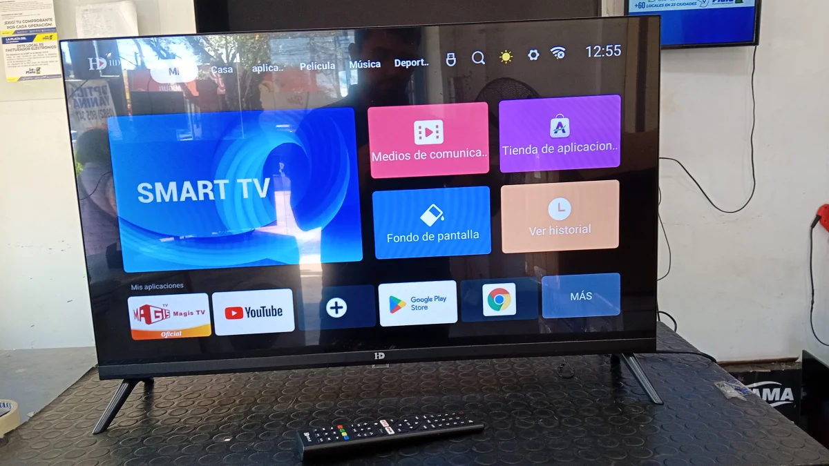 Televisor Led Smart De 32 '' Marca Hd. Modelo Hdtv0232 Con Control Usado En Buen Estado Acc C/Patitas