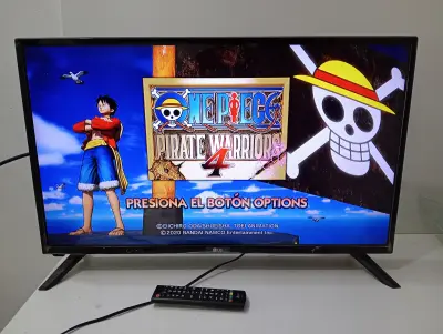 Televisor Led Convencional De 32 '' Marca Lg Modelo 32lj500b-Sa Usado En Buen Estado Con Control Sin Caja Acc Patitas