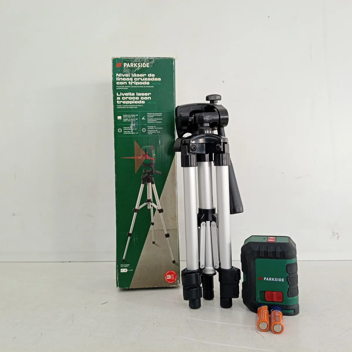Nivel Laser Marca Parkside Modelo Parkside Con Caja Con No Tiene Acc Tripode
