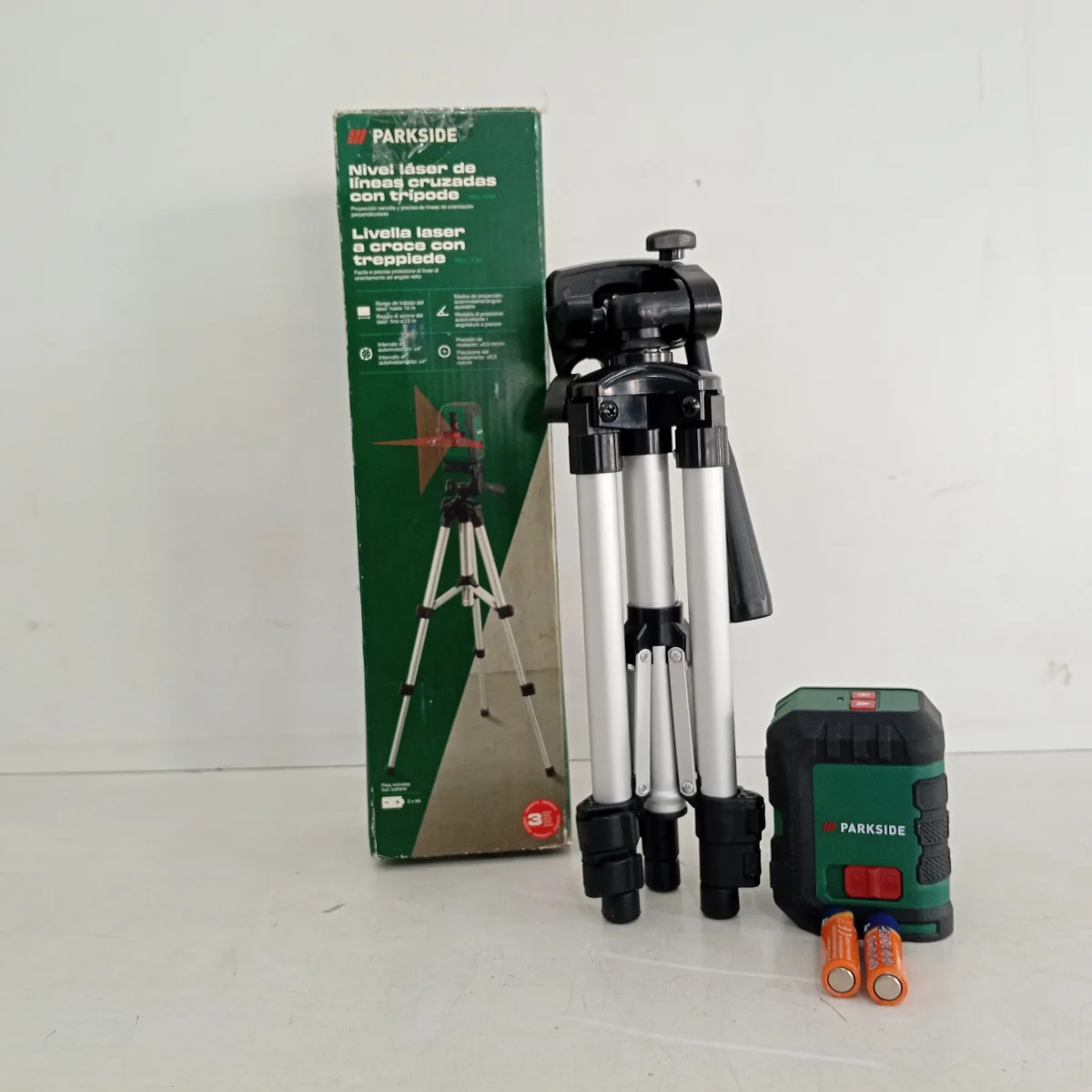 Foto 2 de Nivel Laser Marca Parkside Modelo Parkside Con Caja Con No Tiene Acc Tripode