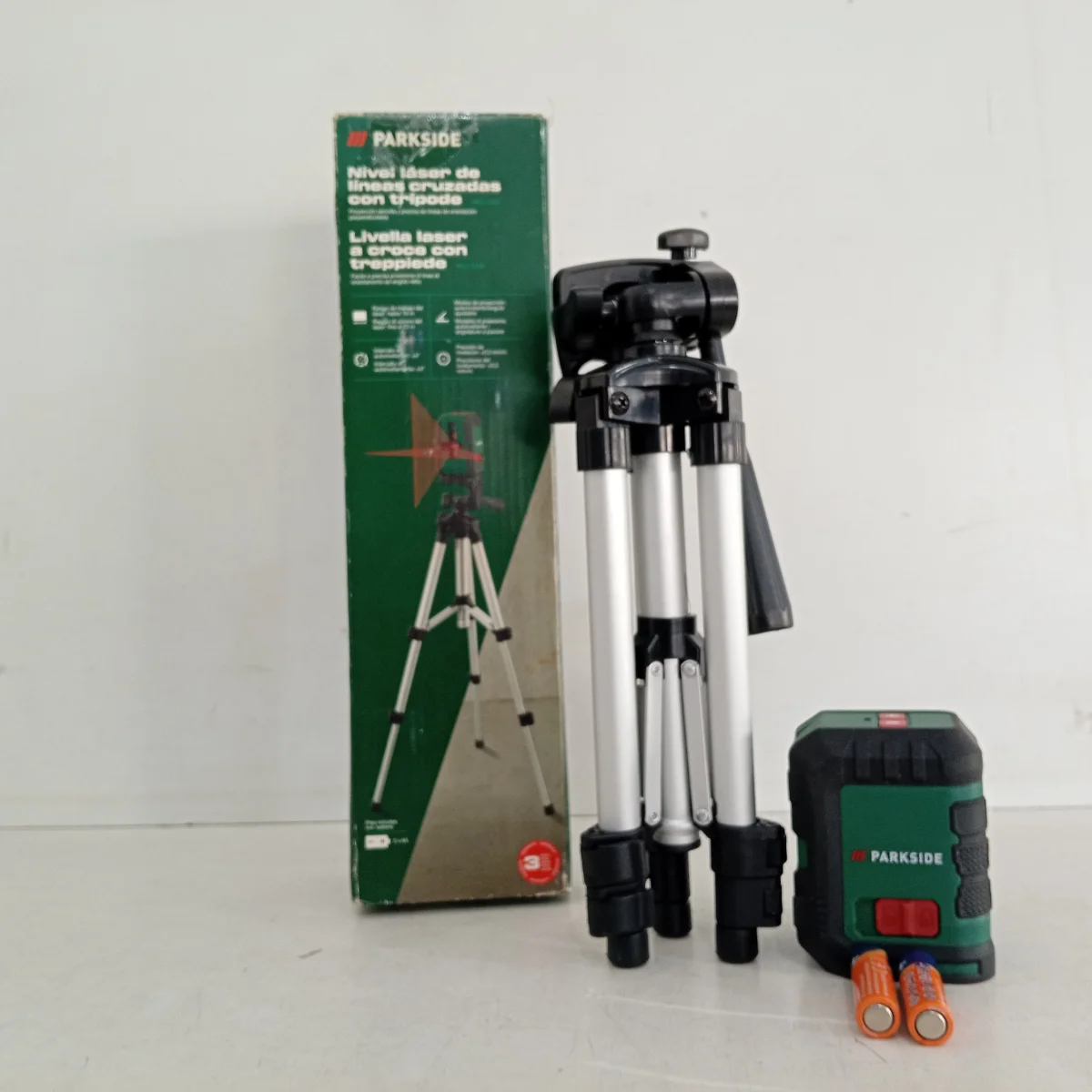 Foto 3 de Nivel Laser Marca Parkside Modelo Parkside Con Caja Con No Tiene Acc Tripode